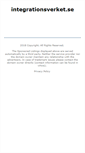 Mobile Screenshot of integrationsverket.se